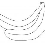 Two Banana Coloring Pages