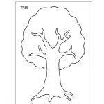 Easy Tree Coloring Pages