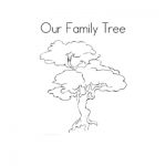 Family Tree Coloring Pages