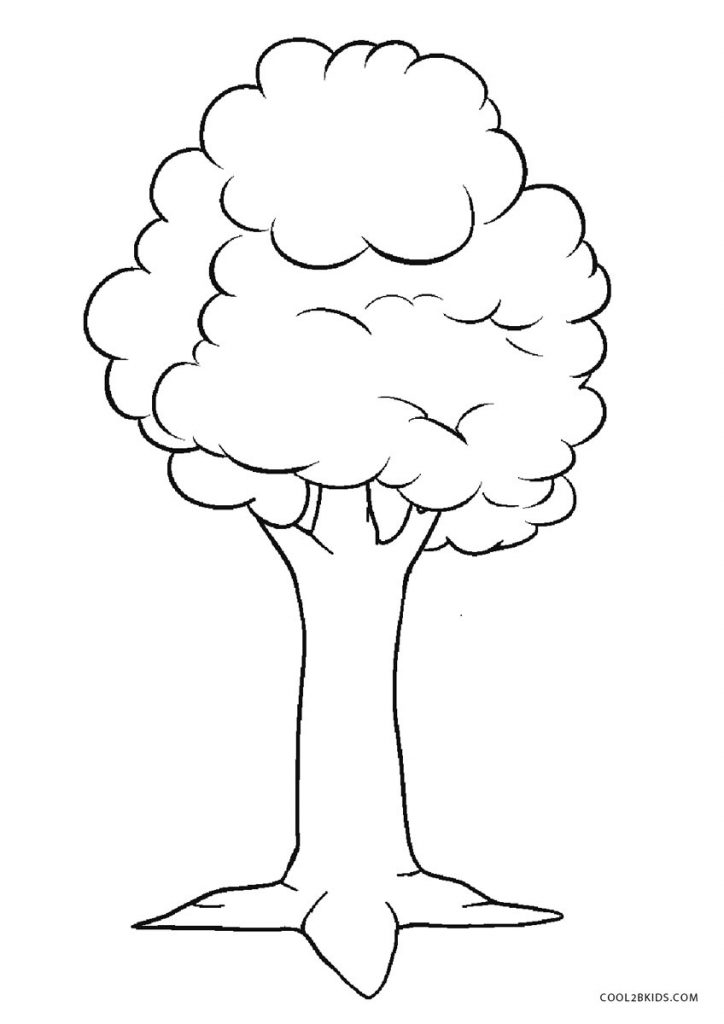 Tree Coloring Pages – Free Coloring Pages For Kids