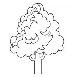 Simple Tree Coloring Pages for Kids – Free Coloring Pages for Kids