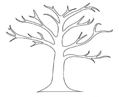 Trunk Tree Coloring Pages – Free Coloring Pages for Kids