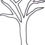 Winter Tree Coloring Pages