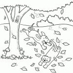 fall Tree Coloring Pages