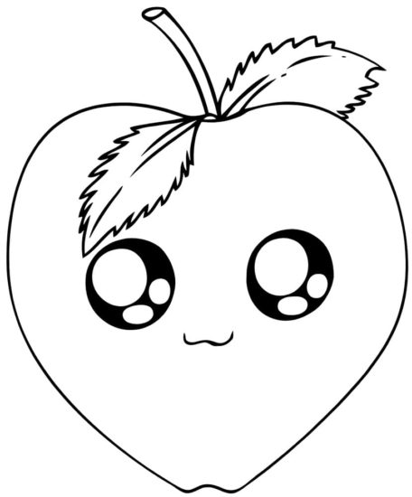 120+ Fruit Coloring Pages for Kids, Preschoolers and Adults – Free ...