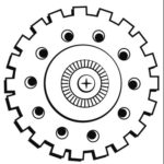 gear wheel coloring pages