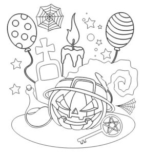 halloween coloring pages picture