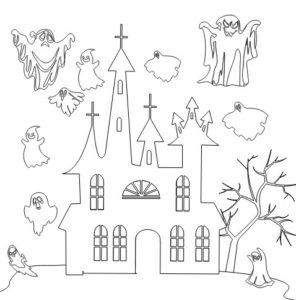 halloween coloring pages to pics