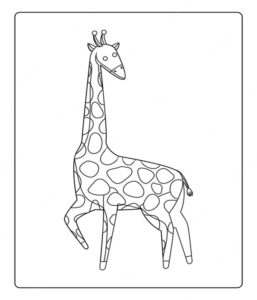 41+ Giraffe Coloring Pages – Free Coloring Pages for Kids