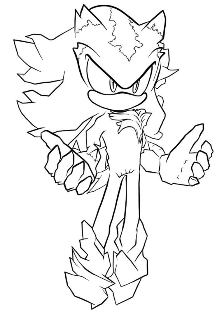 40+ Sonic Exe Coloring Pages – Free Coloring Pages for Kids