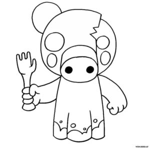 35+ Piggy Roblox Coloring Pages – Free Coloring Pages for Kids