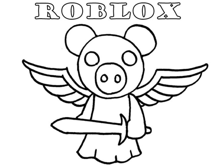 35+ Piggy Roblox Coloring Pages – Free Coloring Pages for Kids