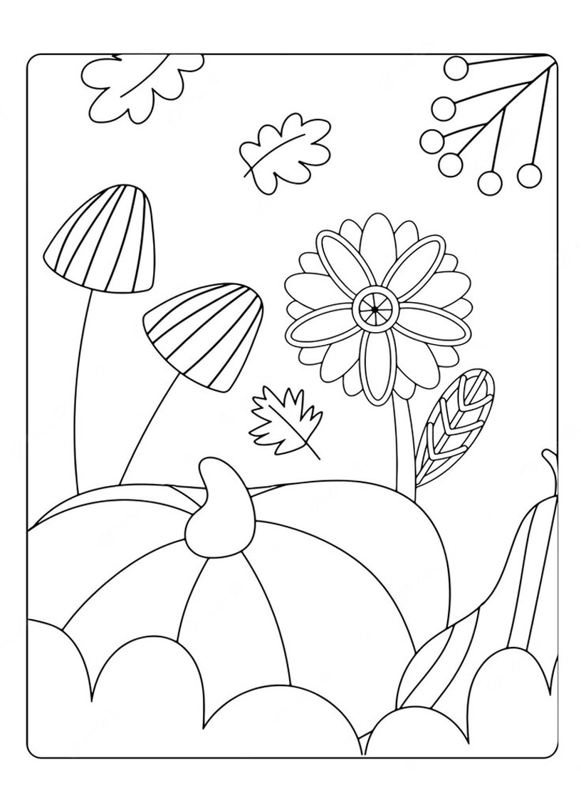 35+ Pumpkin Pictures To Color – Free Coloring Pages for Kids