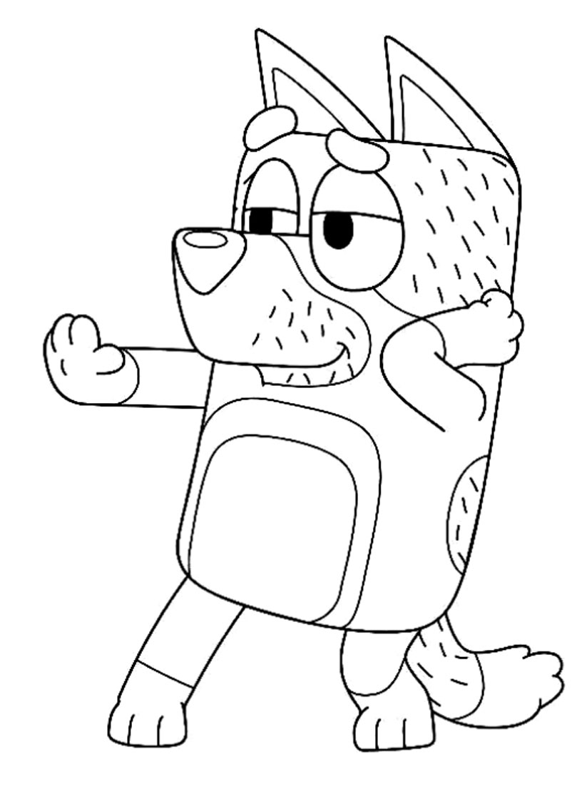 32+ Bluey Coloring Pages – Free Coloring Pages for Kids